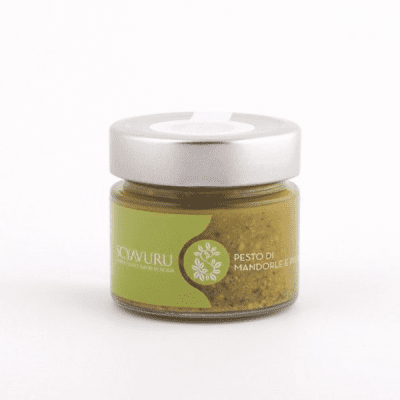 Pesto di Mandorle e Pistacchio Scyavuru