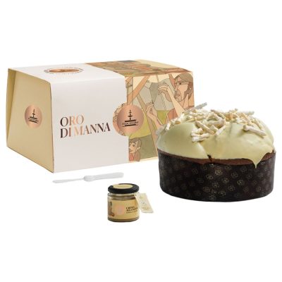 Panettone Oro di Manna Fiasconaro con Crema alla Manna