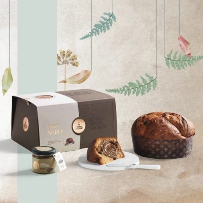 Panettone Oro Nero Fiasconaro con Crema al Caffè - immagine 2