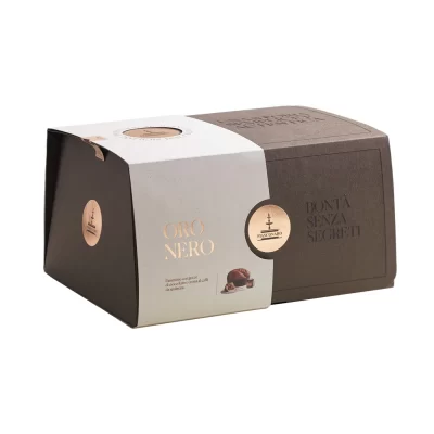 Panettone Oro Nero Fiasconaro con Crema al Caffè