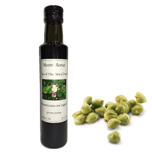 Aceto di Vino Nero d'Avola Aromatizzato Capperi Mastri Acetai