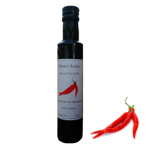 Aceto di Vino Aromatizzato Peperoncino "Mastri Acetai"