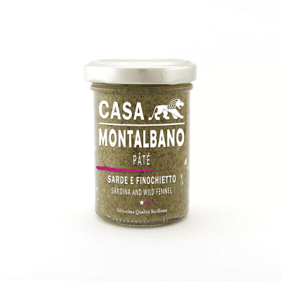 Patè di Sarde e Finocchietto Gr 90 Casa Montalbano