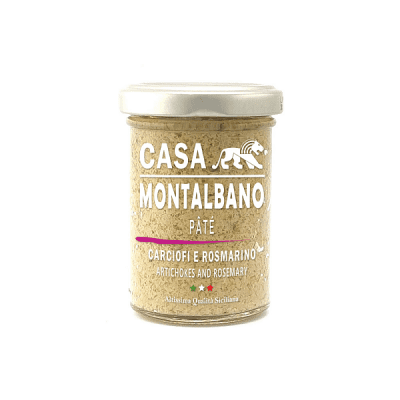 Patè di Carciofi e Rosmarino Gr 90 Casa Montalbano