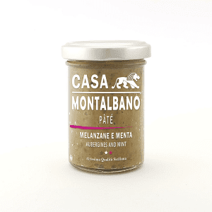 Patè di Melanzane e Menta Gr 90 Casa Montalbano