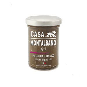 Patè di Pistacchio e Basilico Gr 90 Casa Montalbano