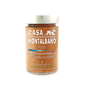 Pesto di Pomodoro Secco e Mandorle Gr 200 Casa Montalbano