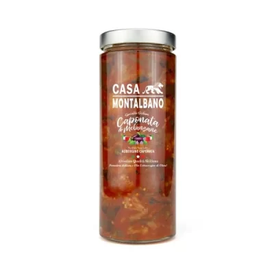Caponata di Melanzane Design 1000g Casa Montalbano
