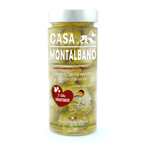 Carciofini Siciliani Sott'Olio Gr 280 Casa Montalbano