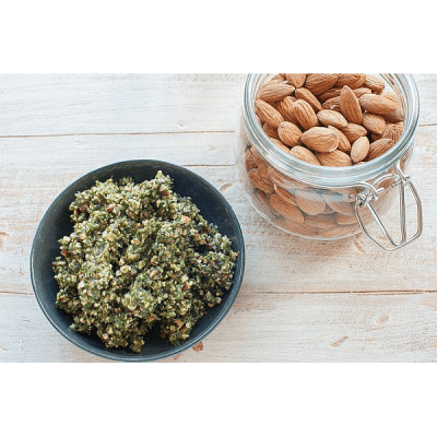 Patè di Olive Verdi e Mandorle 950 Gr "Casa Montalbano"