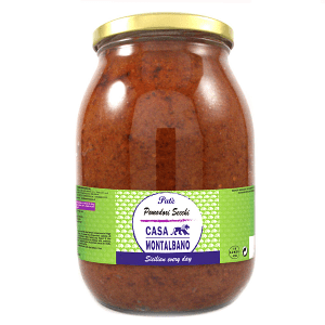 Patè di Pomodoro Secco 950 Gr Casa Montalbano