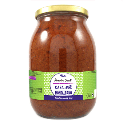 Patè di Pomodoro Secco 950 Gr Casa Montalbano