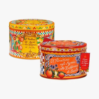 Fiasconaro Panettone Dolce e Gabbana agli Agrumi e Zafferano di Sicilia