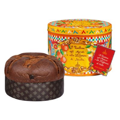 Fiasconaro Panettone Dolce e Gabbana agli Agrumi e Zafferano di Sicilia