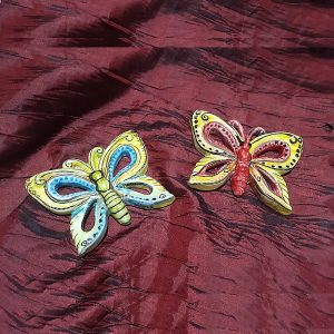 Farfalle-di-Ceramica-in-Maiolica-Siciliana