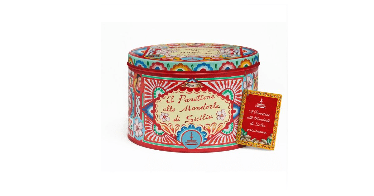 Dolce e Gabbana Panettone con Mandorle di Sicilia Fiasconaro Dolce e Gabbana Panettone con Mandorle di Sicilia Fiasconaro
