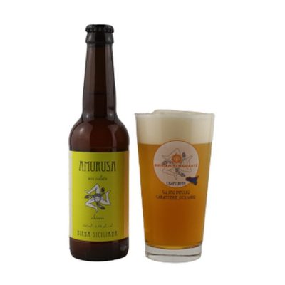 Amurusa Chiara Birra Artigianale cl 33 Birrificio Namastè