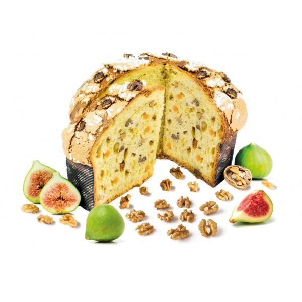 Nausicaa Panettone Fichi Noci e Moscato di Sicilia DOC Peluso 1