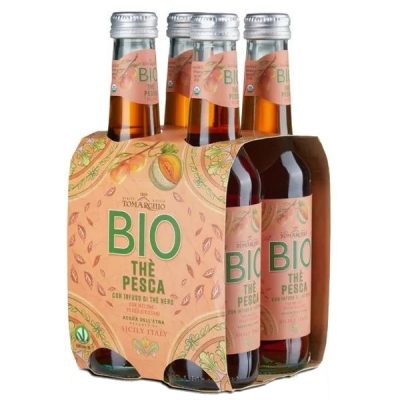 Thè Pesca e Melone BIO Tomarchio 275ml x 4 pz