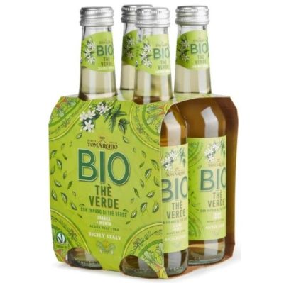 Thè Verde Zagara e Menta BIO Tomarchio 275ml x 4 pz