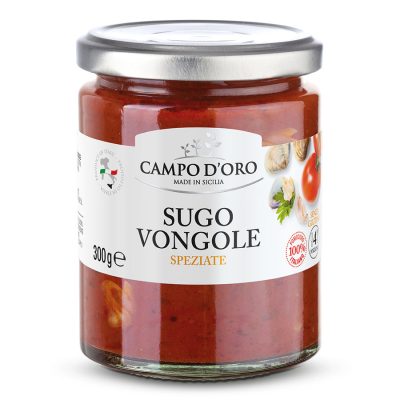 Sugo Vongole Speziate - CAMPO D'ORO