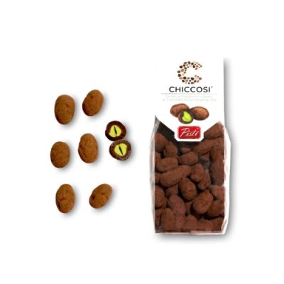 Chicchi al pistacchio 200gr Cioccolato fondente Pistì