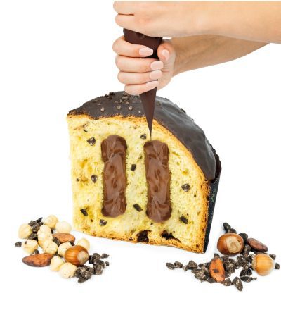 Panettone alle Nocciole con Cioccolato di Modica IGP Peluso - immagine 2