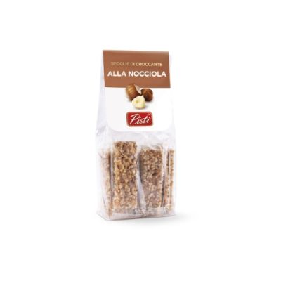 Sfoglie di Croccante alla Nocciola 150gr Pistì