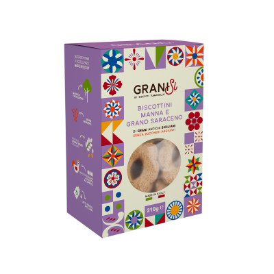 Tumminello biscottini grano saraceno e manna 210g